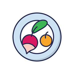 Healthy Food Vector icon