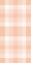 Soft peach and white gingham pattern. Perfect for textile design, website backgrounds, or crafting projects.  A delicate and calming texture, this image evokes feelings of warmth and serenity.