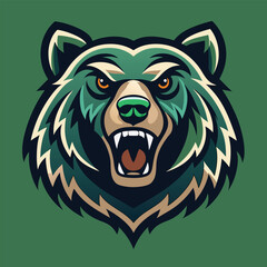 Majestic Bear Logo: A Distinctive Emissary of Strength and Leadership