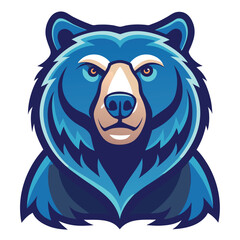Adorable Logo Illustration Featuring a Bear in Vector Format