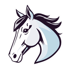 Horse logo. Horse Vector logo design. 