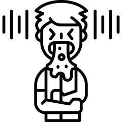 Hate Icon Vector Element