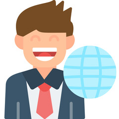 Ball Icon Vector Element