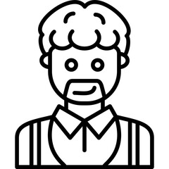 Cleaner Manager Icon Vector Element