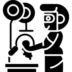 Dish Washing Icon Vector Element