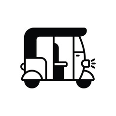 Tuk tuk Vector icon