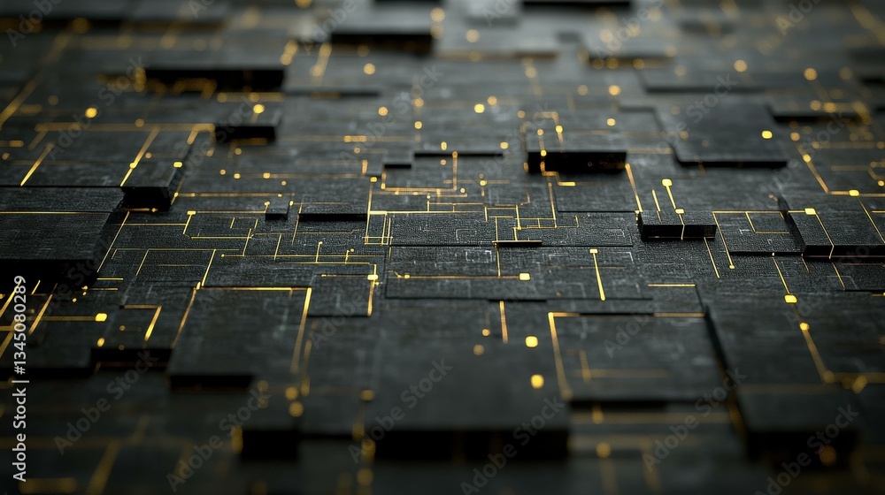 Aufkleber a sleek black tech backdrop featuring motion graphics and vibrant textures ideal for video game desi