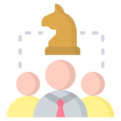 Corporate Strategy Icon