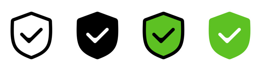 Shield icon, for security and privacy protection apps.