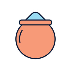 Pot Vector icon