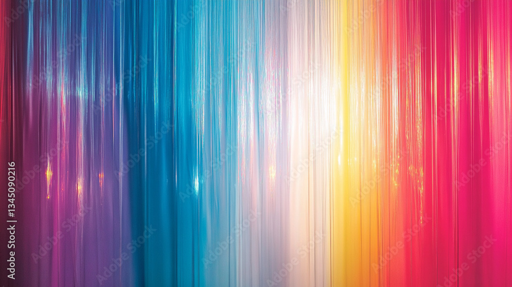 Poster vibrant abstract background with colorful vertical streaks creating a dynamic atmosphere
