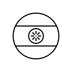 Indian Flag Vector icon