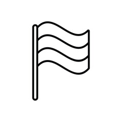 Indian flag Vector icon