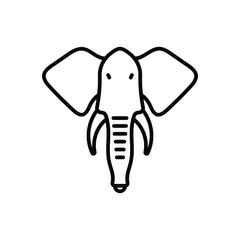 Elephant Vector icon