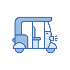 Tuk tuk Vector icon
