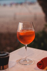 Enjoy a Refreshing Cocktail by the Beach during the Beautiful Sunset Hours by the Ocean