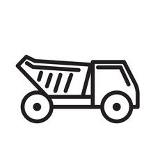 Haul truck icon