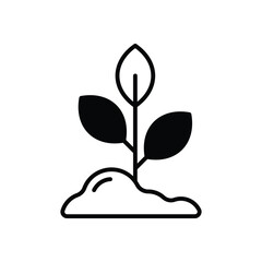 Sprout Vector icon