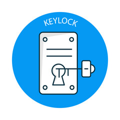 Keylock – Secure Hotel Room Access for Guests with Editable Stroke