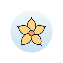 Jasmine Vector icon