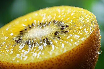 Fresh Kiwi Slice, Close-up