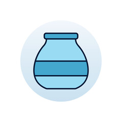 Pot Vector icon