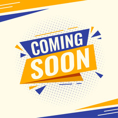 Stylish coming soon post design, digital teaser, modern pre-launch announcement, futuristic social media reveal, bold startup intro, minimalist brand promotion, high-impact waiting screen layout