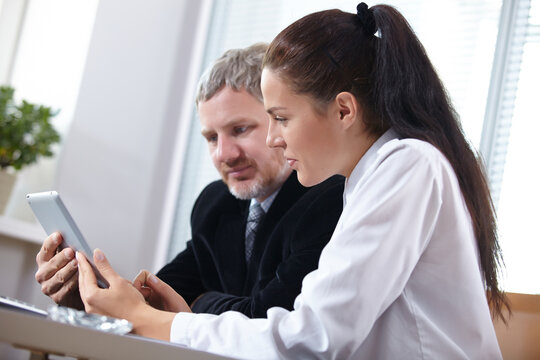 business people in the office