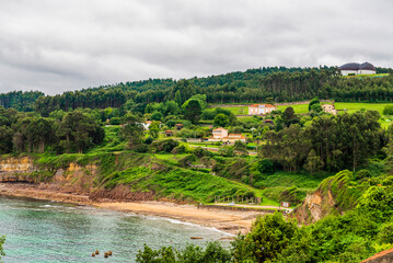 The wonderful town of Lastres, Coluga, Asturias Tourism