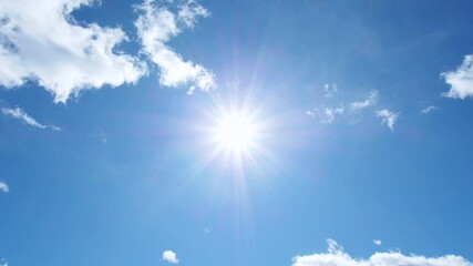 太陽と雲（2月） 