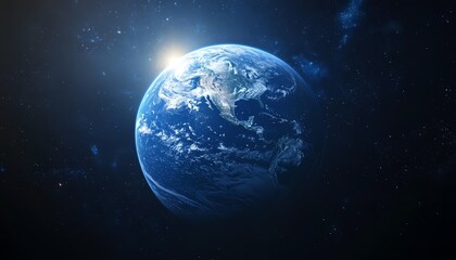 Fototapeta premium Connect Planet Earth