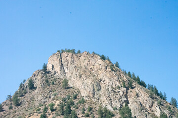 rocky hillsides of Colorado