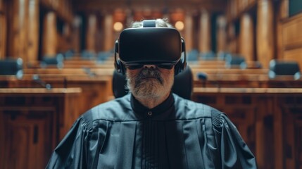 Virtual reality trial for judiciary professionals enhances legal proceedings with advanced technologies