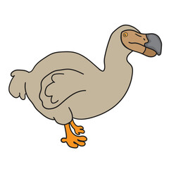 Illustration of a Dodo Bird © ekosetya