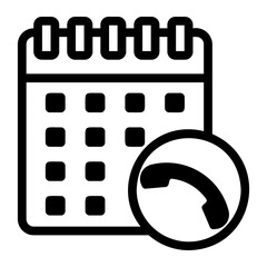 phone call Line Icon