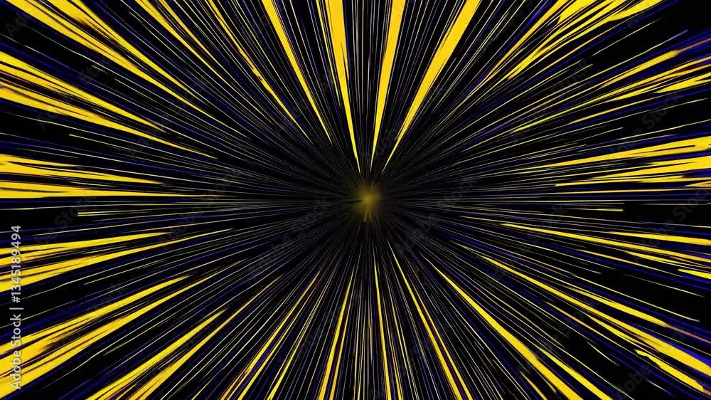Poster abstract background with radial lines converging towards the center creating a sense of speed and mo