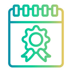 champion Line Gradient Icon