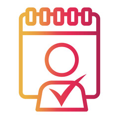 user Line Gradient Icon