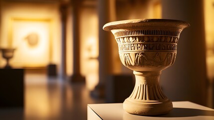 Ancient Artifact Showcased in Timeless Elegance, Celebrating Cultural Heritage on International Museum Day