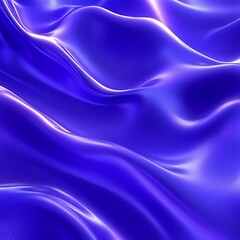 Blue Liquid Flowing Abstract Background.