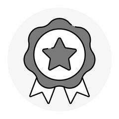 High quality product, Premium standards, Quality assurance, Trusted brand excellence. Vector Editable Stroke Icon.