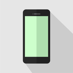 Illustration of a smartphone for communication