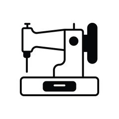 Sewing machine Vector icon