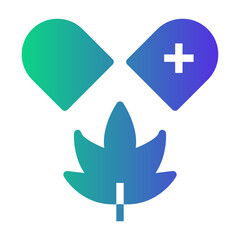 herbs Gradient icon