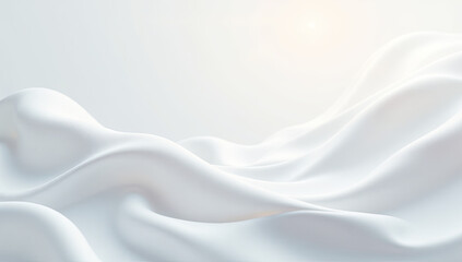 Obraz premium white satin background