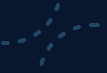 Abstract blue background with dots. Vector illustration for your design. 