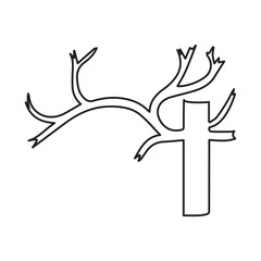 hepatic artery line icon