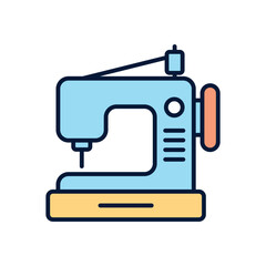 Sewing machine Vector icon