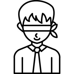 Blind Icon