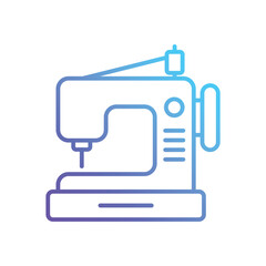 Sewing machine Vector icon